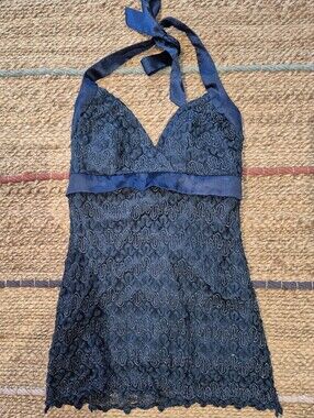Vintage Halter Sequince Top